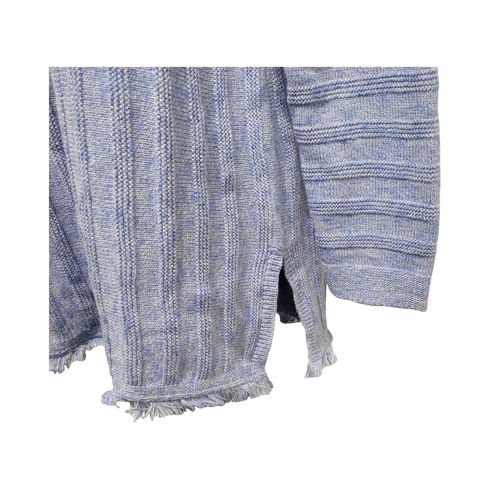 J. Jill Light Blue Women's Textured Sweater - Picture 6 of 10